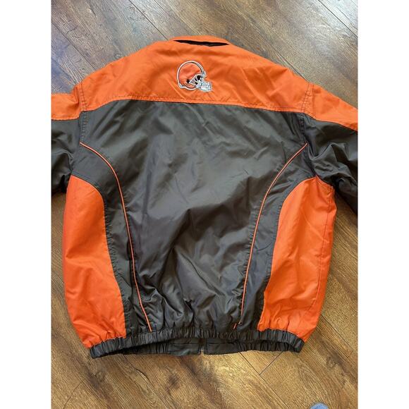 Cleveland Browns NFL Winter Zip Up Jacket size Large - Picture 5 of 11